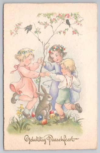 Dutch easter children and - easter,