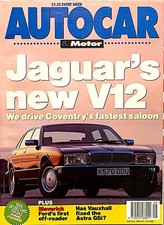 AUTOCAR MAGAZINE 24-FEB-93 -