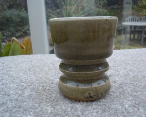 Hand crafted brown glazed - crafted,
