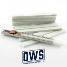 10 x Engineers Flat French Chalk Stick Welding Marking Metal + Holder