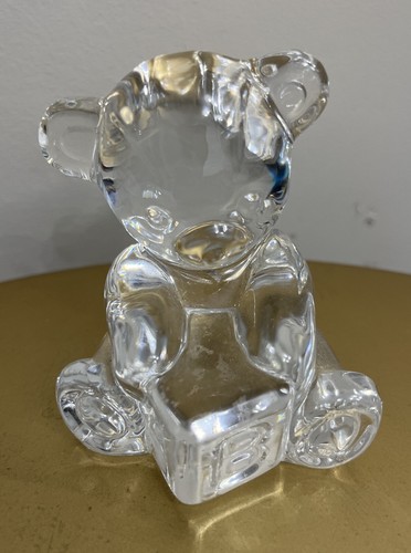 Waterford crystal teddy bear - crystal,