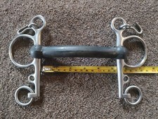 Pelham Bit. Hard Rubber