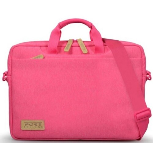 Pink laptop bag port - bag,