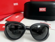 DIESEL Sunglasses DL3007U   200287 Black grey Men Women  | New With Box & Bag