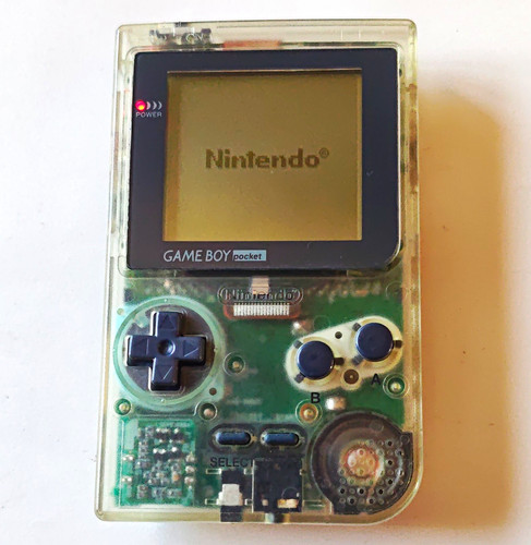 Nintendo game boy pocket - boy, clear