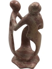 Abstract Pink  Sculpture Trio Modern Art Figurine Design T2080 HY5