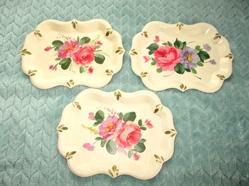 Vintage hand painted pink - hand,