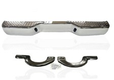 Rear bumper chrome - chrome, with