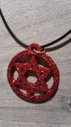 Rasta star david necklace - star,
