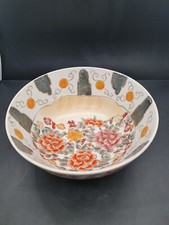 Antique/vintage  Chinese  Floral Imari Bowl. Diameter 25.5cm