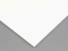 PVC Plastic Sheet White Gloss 1mm Thick A4 A5 & A6