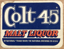 Colt 45 Malt Liquor Beer Mat 