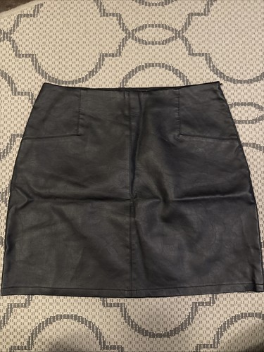 Primark black faux leather - primark,