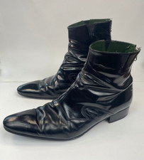 Jeffery West Men’s Boots Size 8 – Black Line . Leather.  Good Condition.