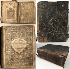 1630 KING JAMES HOLY BIBLE &