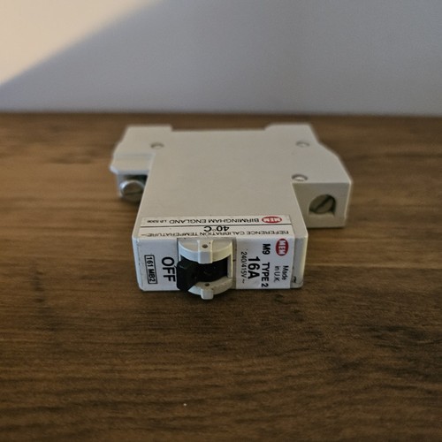 Mem mcb type - 16, amp