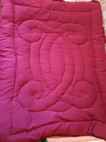 Vintage feather eiderdown - eiderdown,