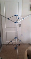 Adventuridge 3 Arm Folding Camping Airer with Carry Bag – Caravan & Travel...