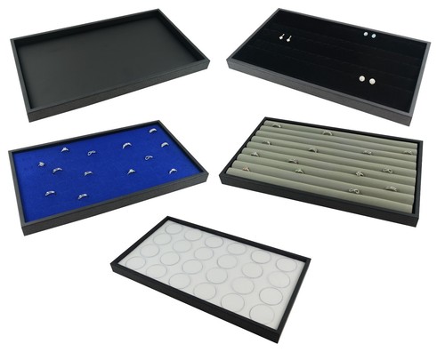 Black leatherette inch - black,