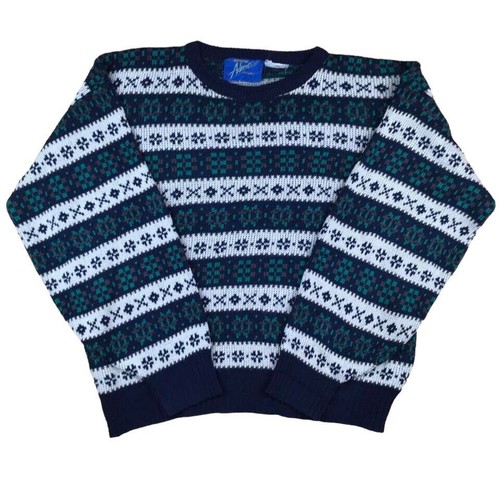 Vintage 1980s jumper green - vintage,
