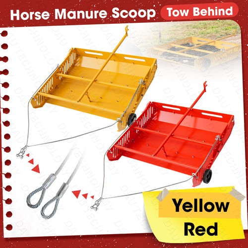 Horse manure scoop tow - horse,
