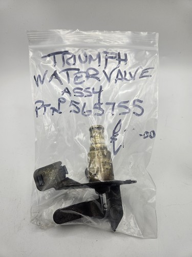 Triumph water heater valve - water,