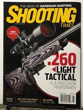 Shooting Times .260 Light Tactical Colt Ruger Sig August 2014 FREE SHIPPING JB