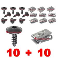 Engine Undertray Splash Guard Screws Clips For VW Golf 5 6 Caddy 2K Bottom Cover