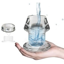 Hollow Anal Butt Plug Spreader Speculum Dildo Tunnel Sex Toy Huge Prostate Probe