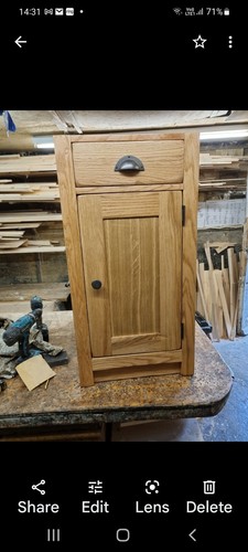 Freestanding 500mm oak - 500mm,