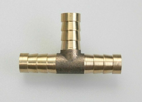 8mm gas pipe tee connector - gas, /