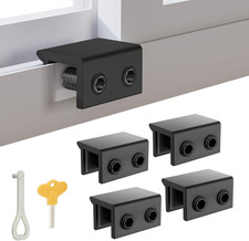 Window Locks 4-Pack, Keyed