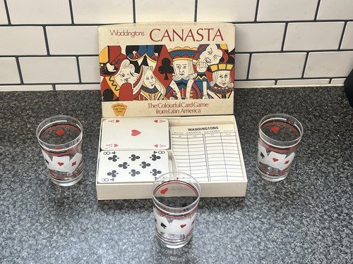 Vintage waddingtons canasta - vintage,