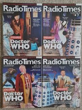 Radio Times - 4 x Doctor Who