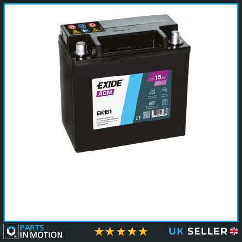 Exide ek151 agm car - exide,