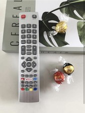 Replacement Remote Control for Sharp Aquos Smart TV Grey