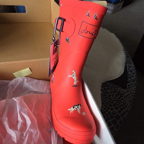 Joules mid rain boots molly - mid,