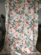 Vintage Floral Fabric Curtains
