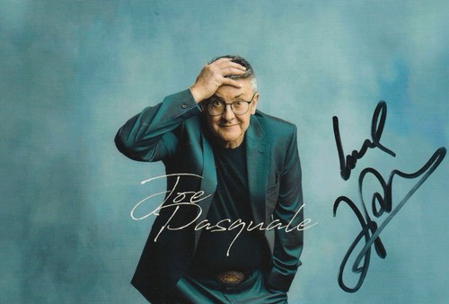 Joe pasquale hand signed 6x4 - pasquale,