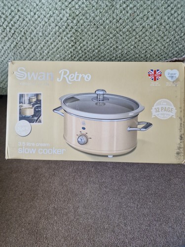 Swan retro cream ceramic - 3.5l,