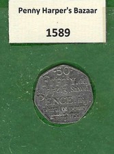 50p ~ 2005 ~ SAMUEL JOHNSON'S ENGLISH DICTIONARY ~ 1589~ GREAT BRITISH COIN HUNT