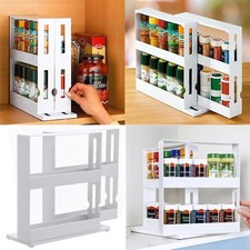 2 Tier Revolving Spice Rack