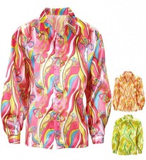 Men's Retro Funky 70s Satin