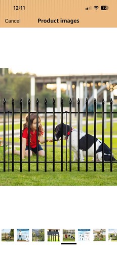 Decorative garden fence - decorative,