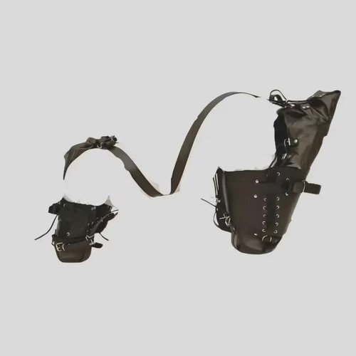 Full body leather harness - body,