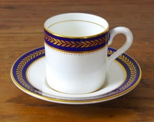Coalport Blue Wheat Cup &