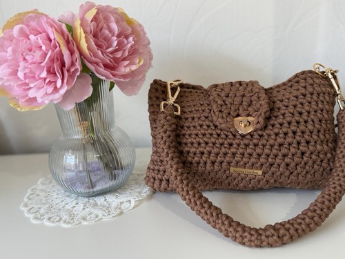 Handmade crochet bag - crochet, –