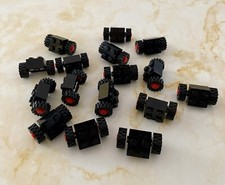 Lego 16pc Vintage Wheels Black