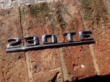 Genuine Mercedes W124 230 TE ESTATE tailgate Badge Emblem 2.3 Wagon