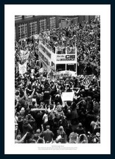 Ipswich Town 1978 FA Cup Final Open Top Bus Celebrations Photo